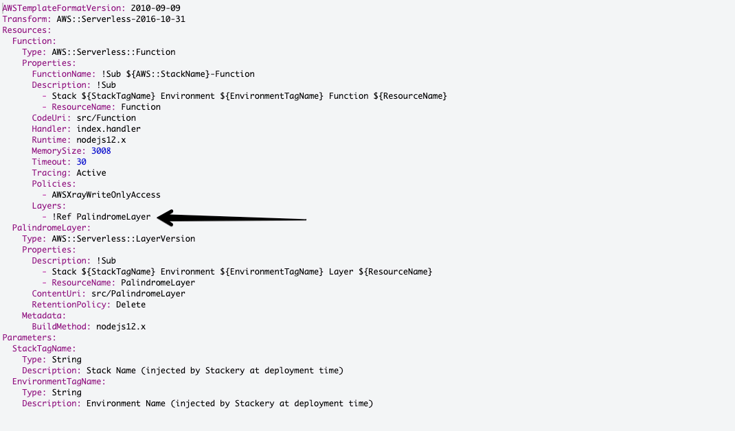 Layer reference